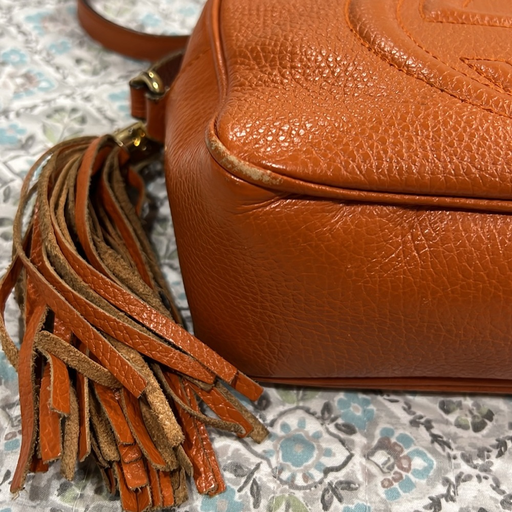 Gucci Soho Disco Crossbody Bag Nubuck Small - Picture 3 of 15